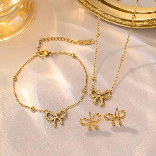 Bow Stainless Steel Set 🎀