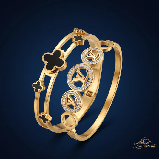 Golden Grace Bracelet Trio