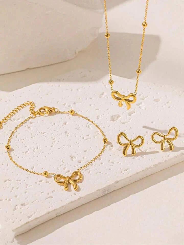 Bow Stainless Steel Set 🎀