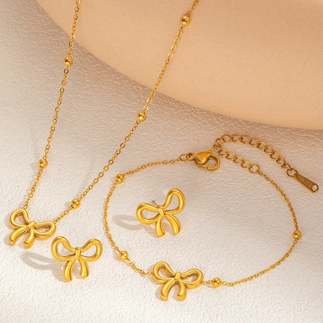 Bow Stainless Steel Set 🎀